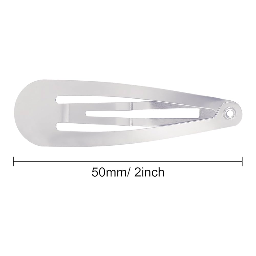 Amazon.com : Hotop 50 Pack Snap Hair Clips Hair Barrettes